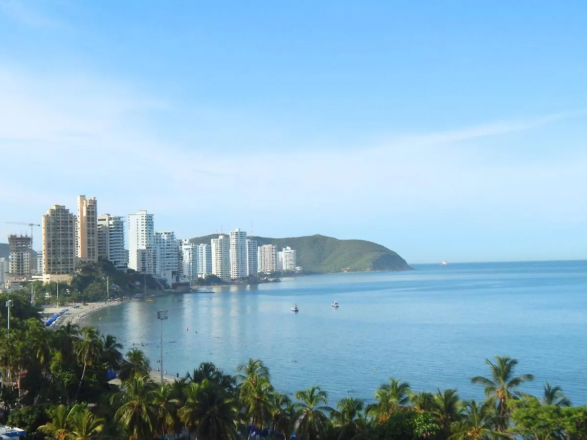 Apartamento Rodadero Los Laureles Con Vista Al Mar Y A La Bahia Santa Marta  Appartamento