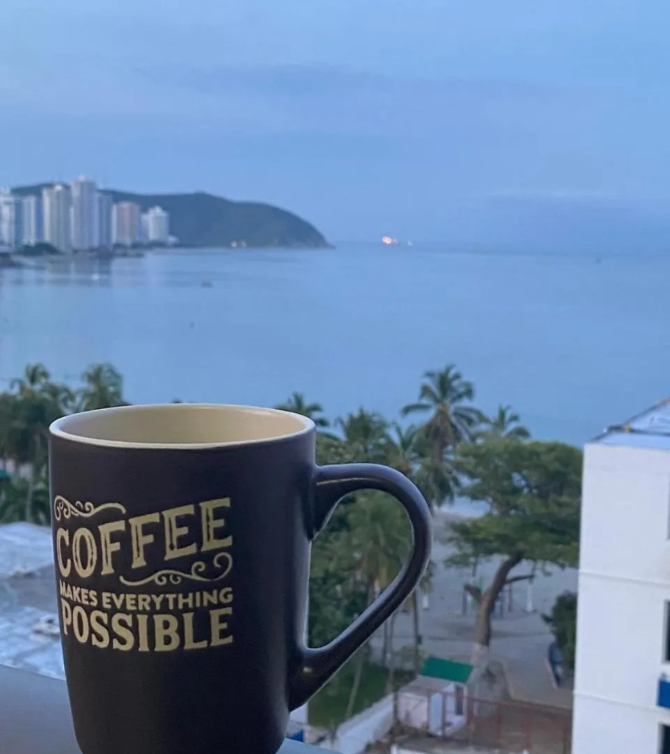 Apartamento Rodadero Los Laureles Con Vista Al Mar Y A La Bahia Santa Marta  Colombia